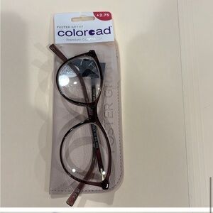 Foster Grant Coloread Glasses with Brown Frame 2.75
